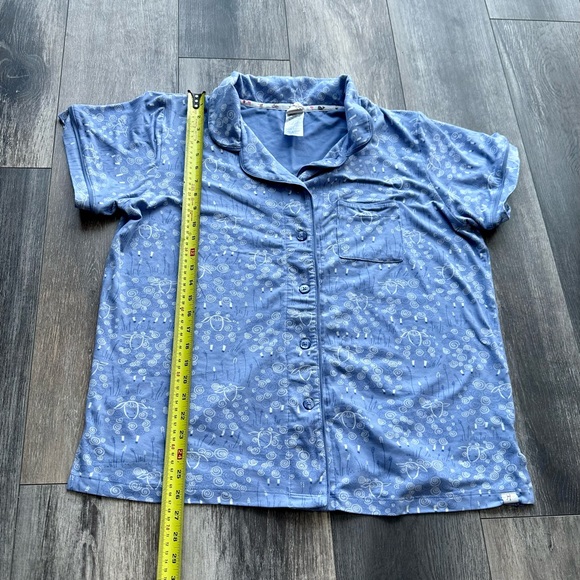 munki munki Light Purple Sheep Pajamas Size XXL Short-sleeve Cozy - Picture 3 of 9